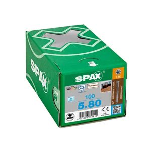 Parafuso Spax D CE EST 5,0X80 INOX