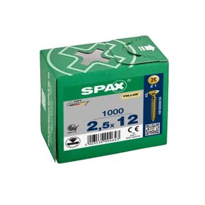 Spax_III_CE_25X12_Z_A.jpg Paraf. Spax III CE 2,5X12 Z/A