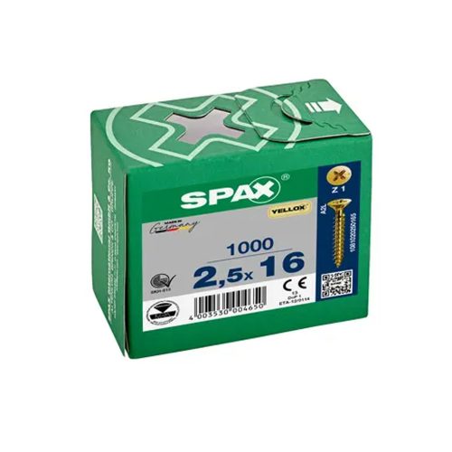 Paraf. Spax III CE 2,5X16 Z/A