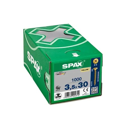Paraf. Spax III CE 3,5X30 YELLOX