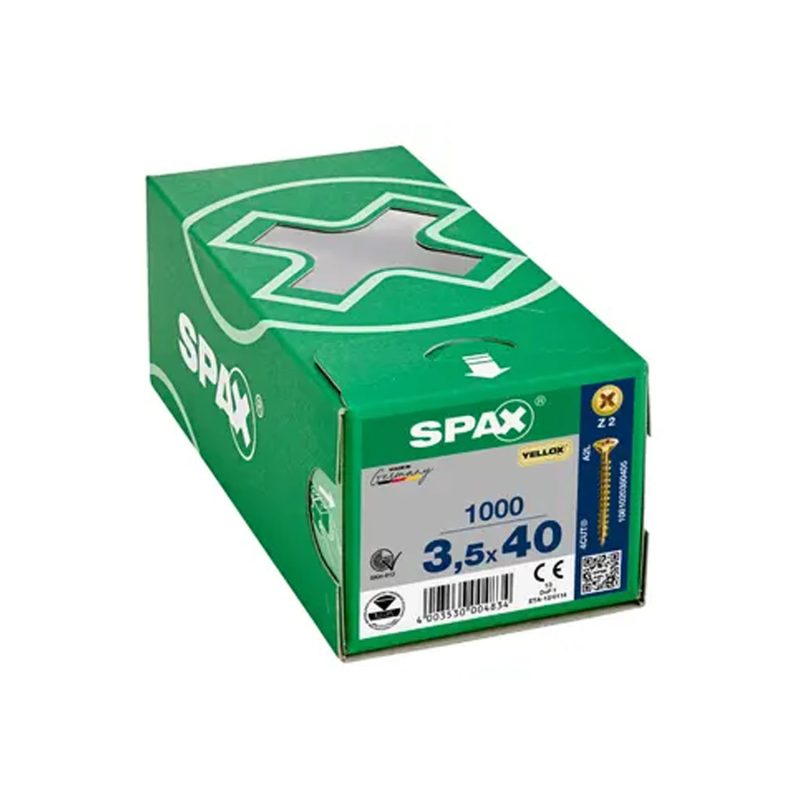 Paraf. Spax III CE 3,5X40 YELLOX