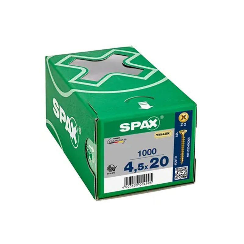 Paraf. Spax III CE 4,5X20 YELLOX