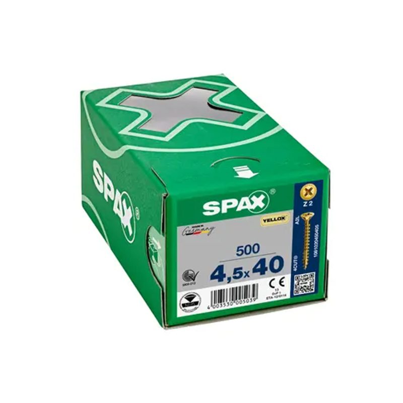 Paraf. Spax III CE 4,5X40 YELLOX