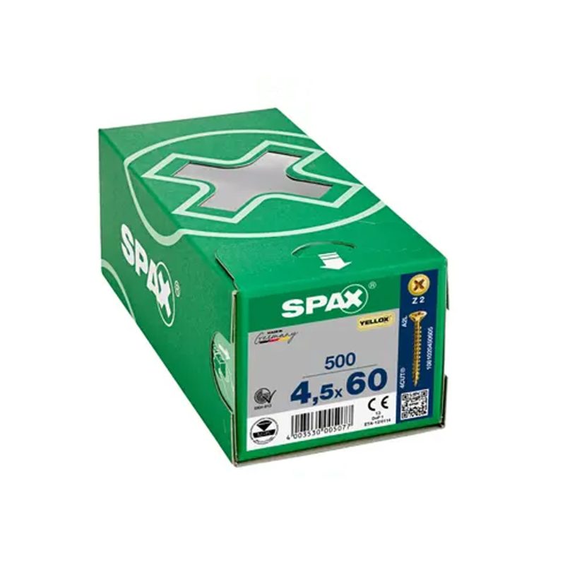 Paraf. Spax III CE 4,5X60 Z/A