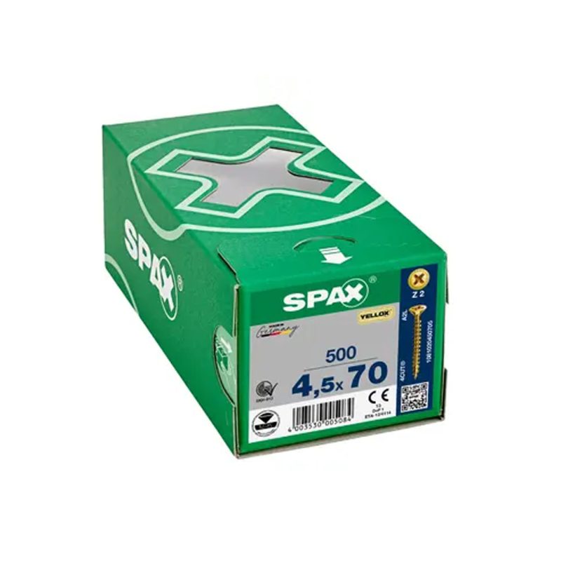 Paraf. Spax III CE 4,5X70 Z/A