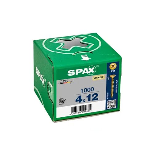 Paraf. Spax III CE 4,0X12 Z/A