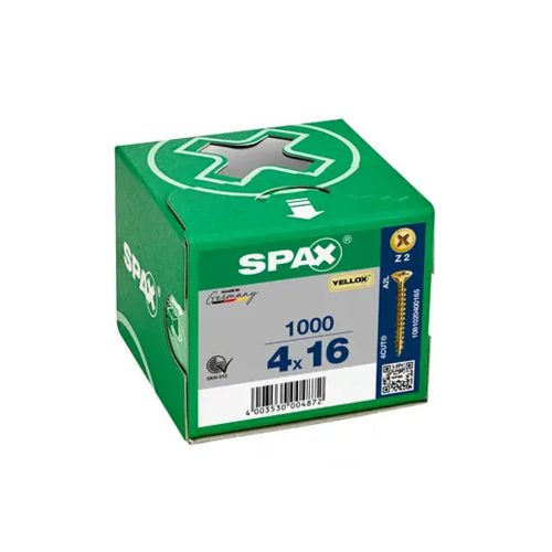 Paraf. Spax III CE 4,0X16 YELLOX