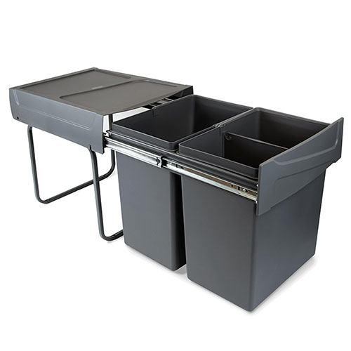 BALDE LIXO RECICLAGEM 2x20L