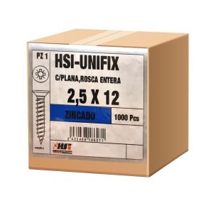Parafuso HECO C.Emb PZ ZB 2,5x12