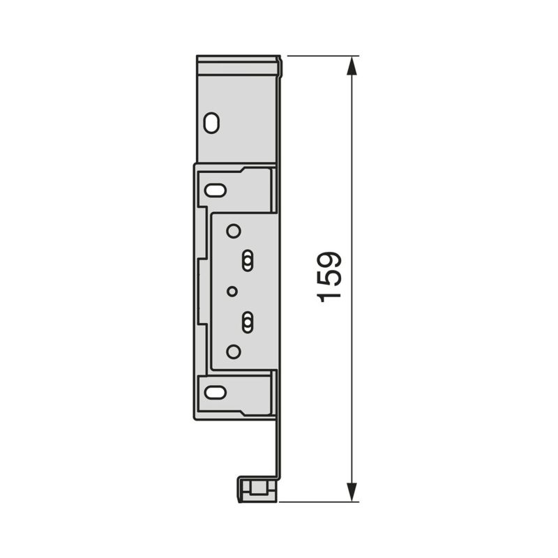 Kit Gaveta Simplex 159x490