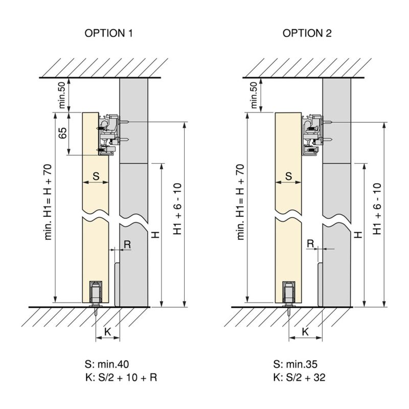 Kit Wall Porta Correr Suspensa Soft Close