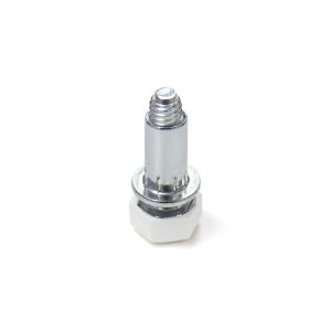 Nivelador M6 Hexagonal c/Porca Branco