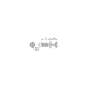 Perno Fix D6x8