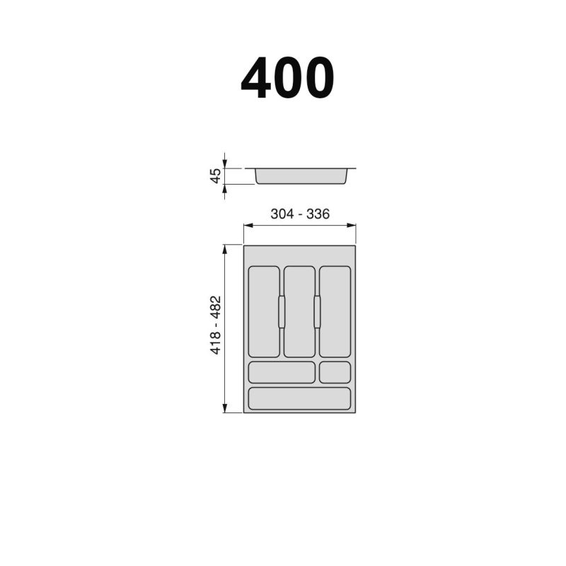 Porta Talheres Metabox