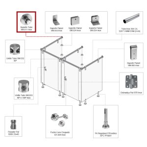 Suporte Tubo SM.011