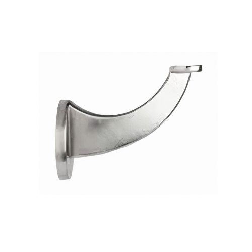 Suporte Inox P/Corrimão de Madeira