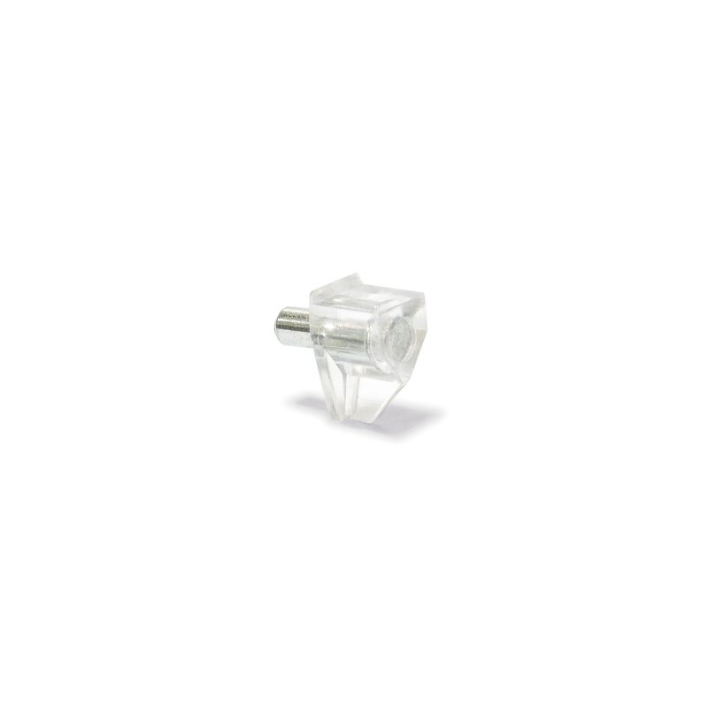 Suporte Prateleira Aço+Plástico Transparente SP06